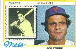 1978 Topps Baseball Cards      109     Joe Torre MG